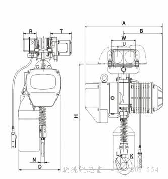 电动运行式环链电动葫芦,KITO环链葫芦,鬼头环链葫芦,日式环链葫芦,链条葫芦,迈德锐葫芦,M&R环链葫芦